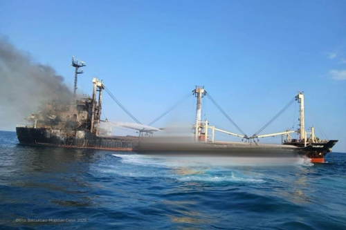 Rusiya Qara dənizdə taxıl daşıyan mülki gəmiyə zərbə endirib, 6 nəfər ölüb