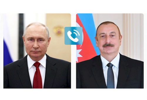 Vladimir Putin İlham Əliyevə zəng etdi
