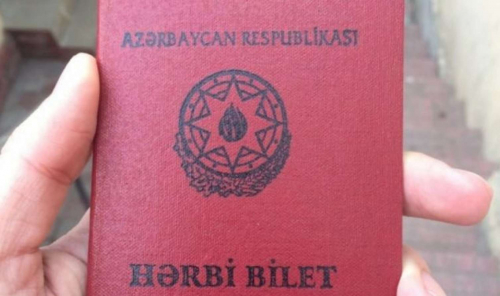 Hərbi biletlə bağlı qərar: Onlar 200 manat cərimə olunacaqlar  