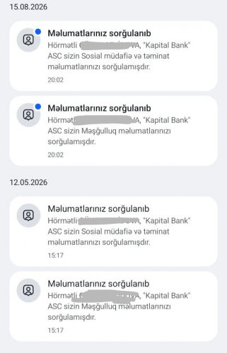 Vətəndaşların şəxsi məlumatları qanunsuz əldə edilirmiş? –  