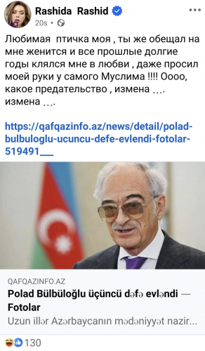 Bəs mənimlə evlənəcəkdin, bu xəyanətdir... –  