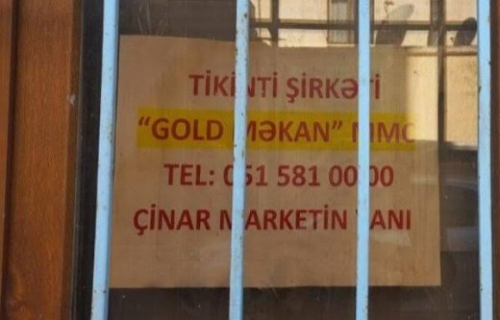 Vətəndaşın evini sökən “Gold Məkan” şefi HƏBS OLUNDU