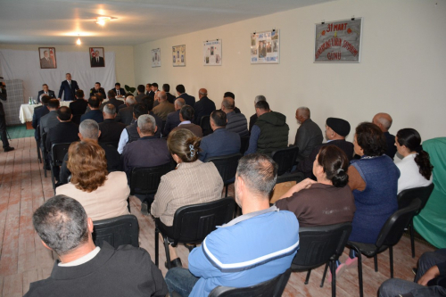 İcra başçısının Ələsgərli kəndində səyyar-qəbul görüşü keçirilib